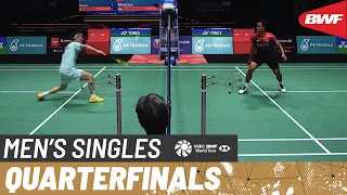 PETRONAS Malaysia Open 2023 | Kanta Tsuneyama (JPN) vs. Anthony Sinisuka Ginting (INA) [6] | QF