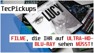 FILME, die IHR auf 4K ULTRA HD BLU-RAY sehen MÜSST! | TecPickups | 4K60p