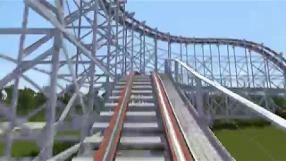 Idora Park Jack Rabbit recreation - NoLimits 2