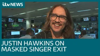 Justin Hawkins on his 'The Masked Singer' exit | ITV News
