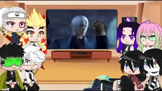 Hashira react to Dmc 3 Dante vs Vergil