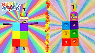 Odd Side Story & the Numberblocks MathLink Cubes | Math for Kids | Learn to Count | @Numberblocks