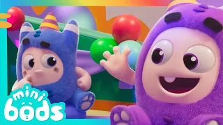 PARTY TIME! Pogo Part 2 | Minibods Baby Oddbods | Funny Educational Cartoons For Kids