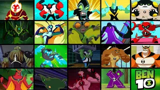 BEN 10 REBOOT ALL TRANSFORMATIONS