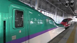 東北・北海道新幹線 H5系はやぶさ95号 グランクラス 仙台～新函館北斗 全区間車窓 Scenery from a Shinkansen window