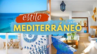 ESTILO MEDITERRANEO ☀️ 🌊 💙 Decoracion mediterranea | Diseño de interiores | Home decor