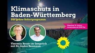 Klimaschutz in Baden-Württemberg: Das grüne Sofortprogramm