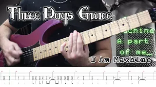 Three Days Grace - I Am Machine (Guitar Cover + TABS)