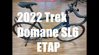 2022 Trek Domane SL6 Etap Walkaround with Actual Weight