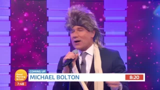 Richard Arnold Sings Michael Bolton Into a Wind Machine! | Good Morning Britain