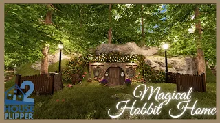 HOUSE FLIPPER 2| Building a Magical Hobbit Inspired Home| Sandbox Mode| Full Video & Tour