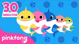 Mix - Der beste Sommer Kinderlieder | Baby Shark Deutsch | +Playlist | Pinkfong! Baby Hai