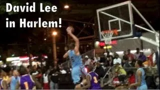 David Lee - Rucker Park Highlights in Harlem! + Kent Bazemore! Golden State Warriors at EBC!