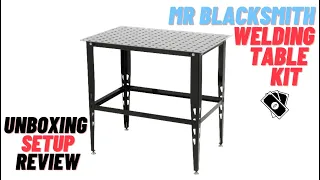 Mr Blacksmith Affordable Welding Table with Tool Kit