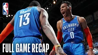 NETS vs THUNDER | Russell Westbrook Registers His 26th Triple-Double | March 13, 2019