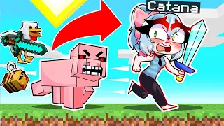 ¡MINECRAFT PERO TODOS LOS MOBS QUIEREN MATARME!😱😂¿SOBREVIVIRE?😰 SRTACATANA MINECRAFT ROLEPLAY