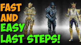 How to get the last step of the new legendary armor!