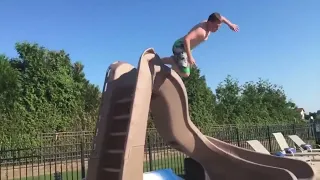 Somebody Once Told Me but as a waterpark fail compilation Pt.1