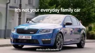 Прикольная вирусная реклама Skoda Octavia vRS.