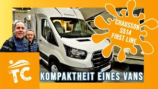 NEUHEIT 2023 🆕 CHAUSSON FIRST LINE S514 • Kompaktheit eines Vans •  Schmaler Preis • TC Leipzig