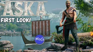 New Open World Viking Survival Game With Good AI Companions! Aska Demo PC Gameplay