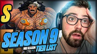 Mid Season 9 Tier List - Best and Worst Heroes | Overwatch 2 New Meta