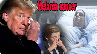 Donald Trump secretly wipes tears when Melania has cancer, the secret of Melania's last wish