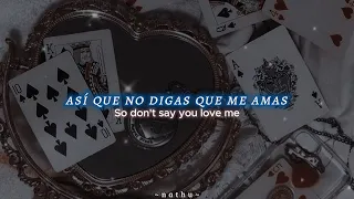 Depeche Mode•Don't Say You Love Me•Sub Español/English