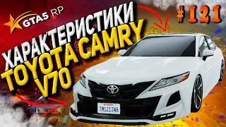 Toyota Camry V70 FT ЧЕСТНЫЕ разгон / максималка / торможение на GTA5RP / ГТА5РП