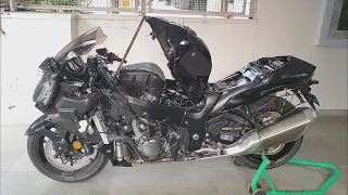 Suzuki Hayabusa Gen 3 Complete Service at Home.