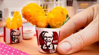 KFC style Fried Chicken Recipe  Chicken Tenders Homemade  Super Easy & Crispy Yummy Tiny Sun Food