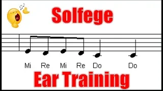 Call and Response Solfege Song 1 of 5 - from Exercises for Ear Training