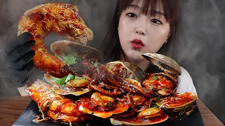 바다향가득! 매콤한 해물찜 먹방🔥 SPICY SEAFOOD BOIL MUKBANG | ASMR EATING SOUNDS