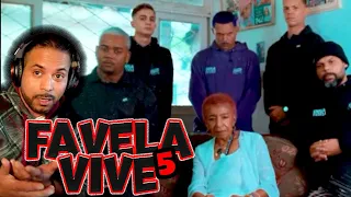 [AMERICAN REACT] Favela Vive 5 - ADL | Major RD | Mc Hariel | Mc Marechal + | LEGENDAS EM PORTUGUÊS