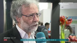 Interview mit Christoph Bals auf der Klimakonferenz in Kattowitz am 10.12.18