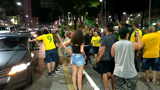 Comemoração eleição Bolsonaro presidente