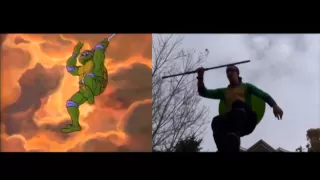 Live Action Teenage Mutant Ninja Turtles Cartoon Intro