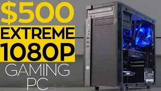 500$ EXTREME 1080P Gaming PC | RX 470 (2016)