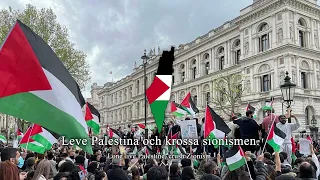 "Long Live Palestine, Crush Zionism" - Swedish Pro-Palestine Song