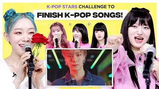 Can Kpop Group finish the lyrics of ASTRO, BTS & SNSD? l FLC l BILLLIE