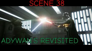 Star Wars Episode IV "Scene 38" + Revisited: Obi Wan vs. Vader - Escaping the Death Star