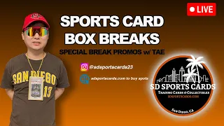 SD SPORTS CARDS: 05.08.24 CROWN ROYALE & BOWMAN DAY W/TAE! #boxbreak #sportscards #liveboxbreaks