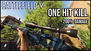 Battlefield V - 1 Hit Kill /  200% Damage Server