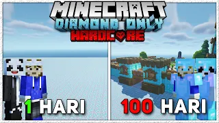 100 Hari Di Minecraft Hardcore 1.18.1 Tapi DIAMOND Only