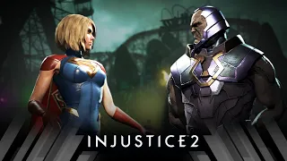 Injustice 2 - Supergirl Vs Darkseid (Very Hard)