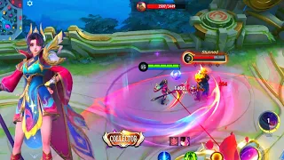 Collector Skin Ruby Prismatic Plume Gameplay - Mobile Legends