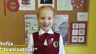 Latvijas dzimšanas diena 2 c klase || Daugavpils Centra vidusskola