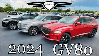 2024 Genesis GV80 V6 Comparison and Review