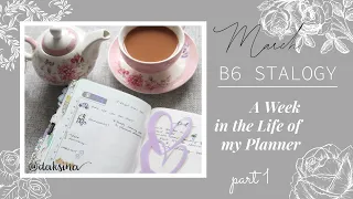 B6 Stalogy: A Week in the Life of my Planner: March (Part 1)