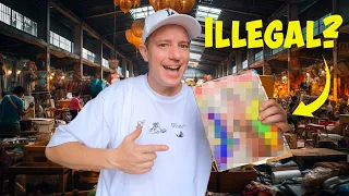 Buying Crazy things from Bangkok's Largest Second Hand Market!!